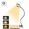 48 LEDs Clip on Desk Lamp 360°Flexible Gooseneck Reading Table Light Eye-Caring USB Clamp Books Night Light Study Read Light