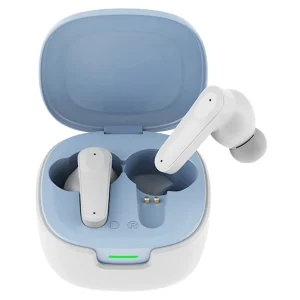Active Noise Cancelling Wireless Earbuds, Bluetooth Headphones Anti-Wind Noise, 30H Playtime, Bluetooth 5.4 USB Charging Case