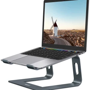 Laptop Stand Ergonomic Aluminum Alloy Computer Stand Detachable Laptop Riser Notebook Holder Stand Compatible For MacBook Air 13